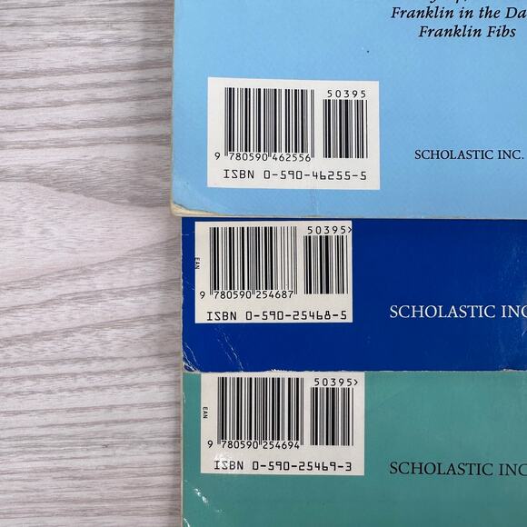 Lot of 7 Franklin the Turtle Paulette Bourgeois & Brenda Clark Storybook Series - Picture 13 of 13